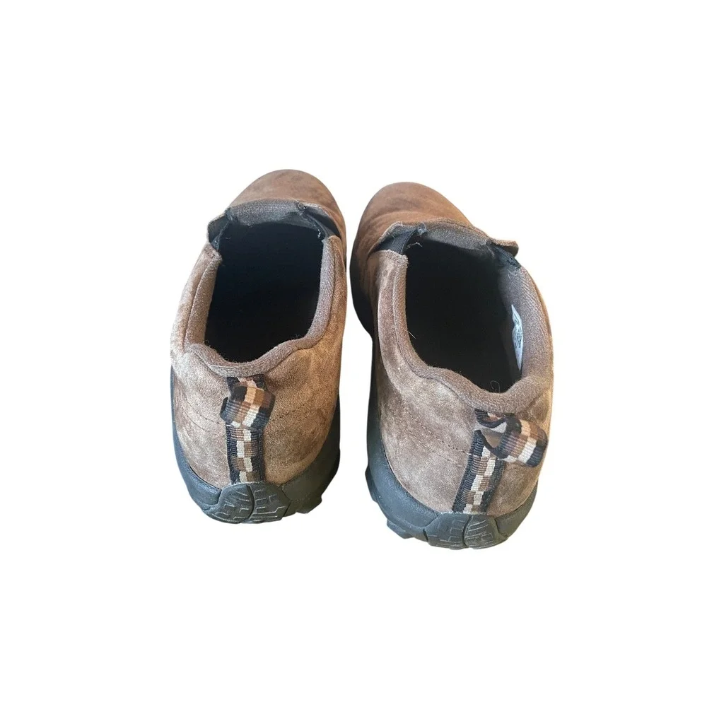 Merrell Mens Jungle Moc Suede Slip On Hiking Casual Comfort Shoes Brown‎ Size 12